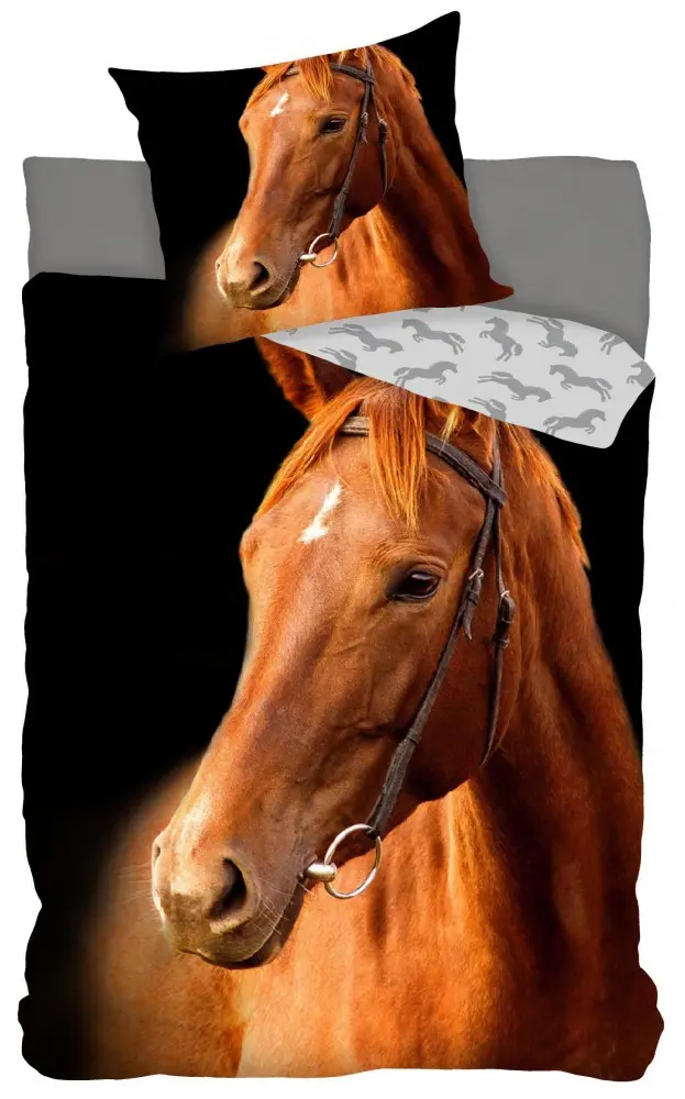 Jastučnica za poplun Equestrian 140x200 cm, 70x90 cm fotografija proizvoda