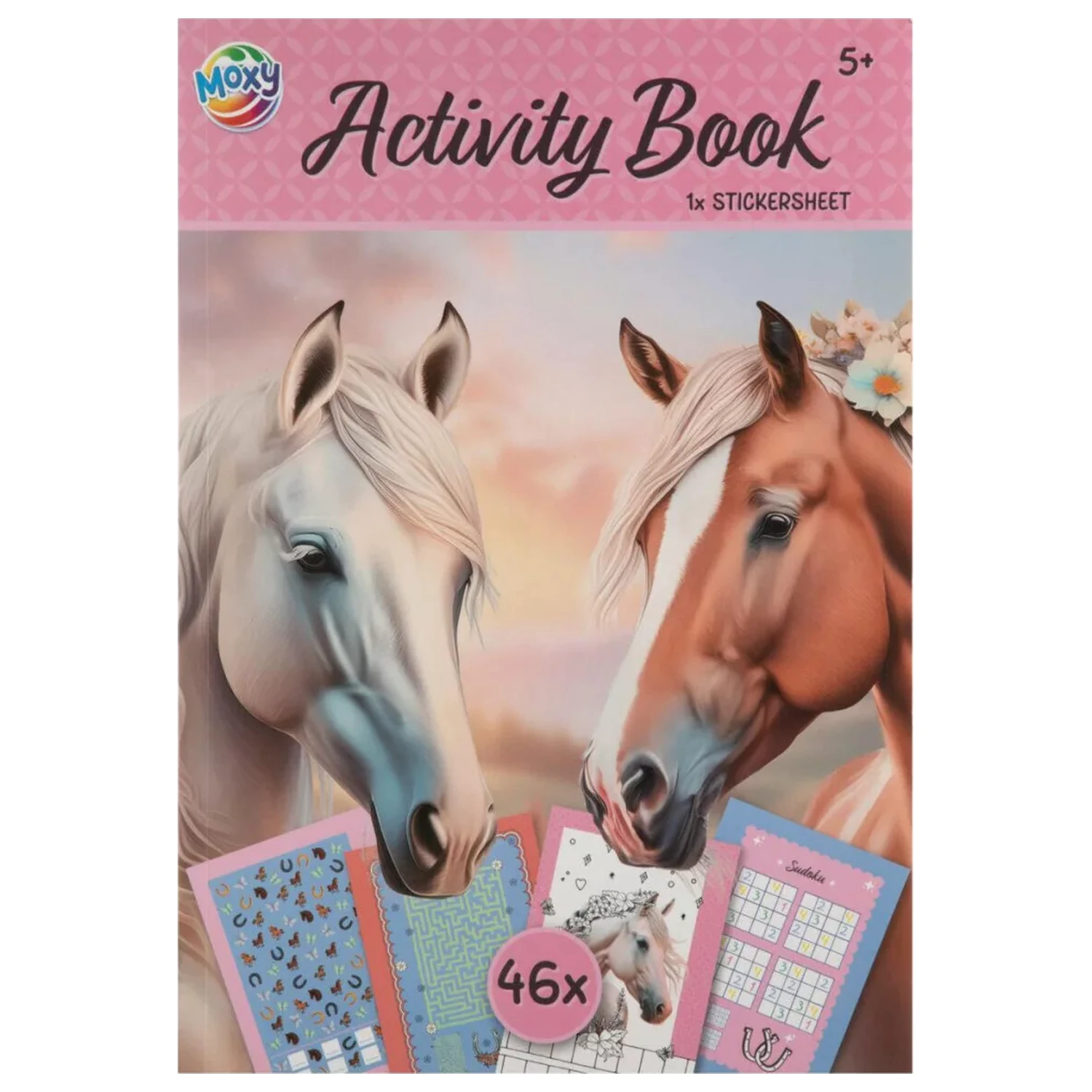 Horseman's Horseshoe Activity Set, knjiga s aktivnostima od 46 stranica fotografija proizvoda