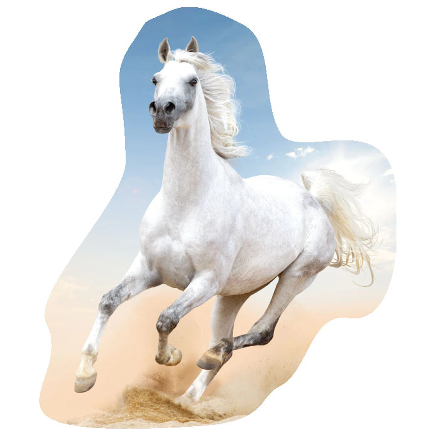 Lovas White oblikovani jastuk fotografija proizvoda