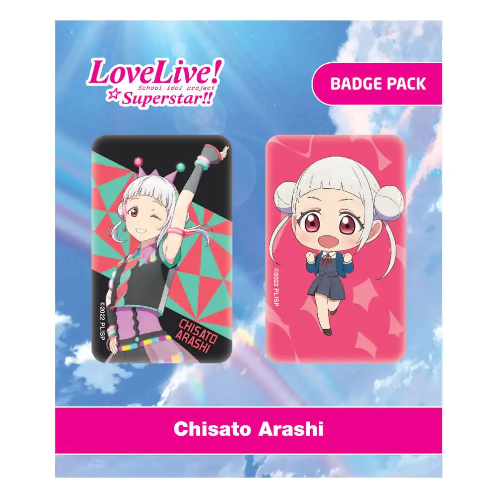 Love Live! Set znački 2-Pack Chisato Arashi fotografija proizvoda