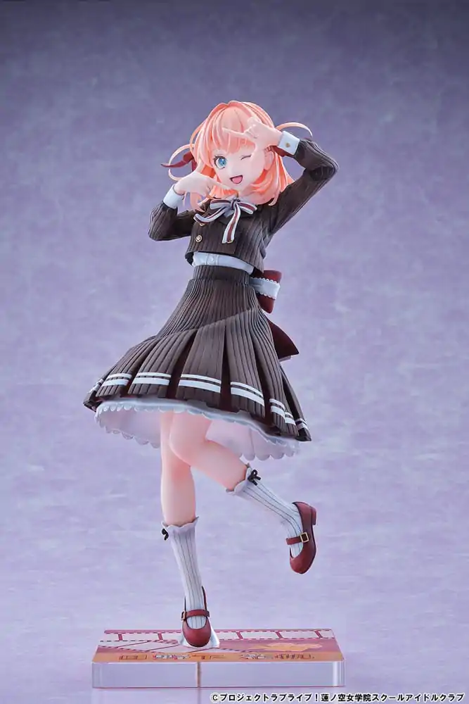 Love Live! Hasuno Sora Jogakuin School Idol Club PVC Kip 1/7 Hinoshita Kaho Fortune Movie Ver. 24 cm fotografija proizvoda
