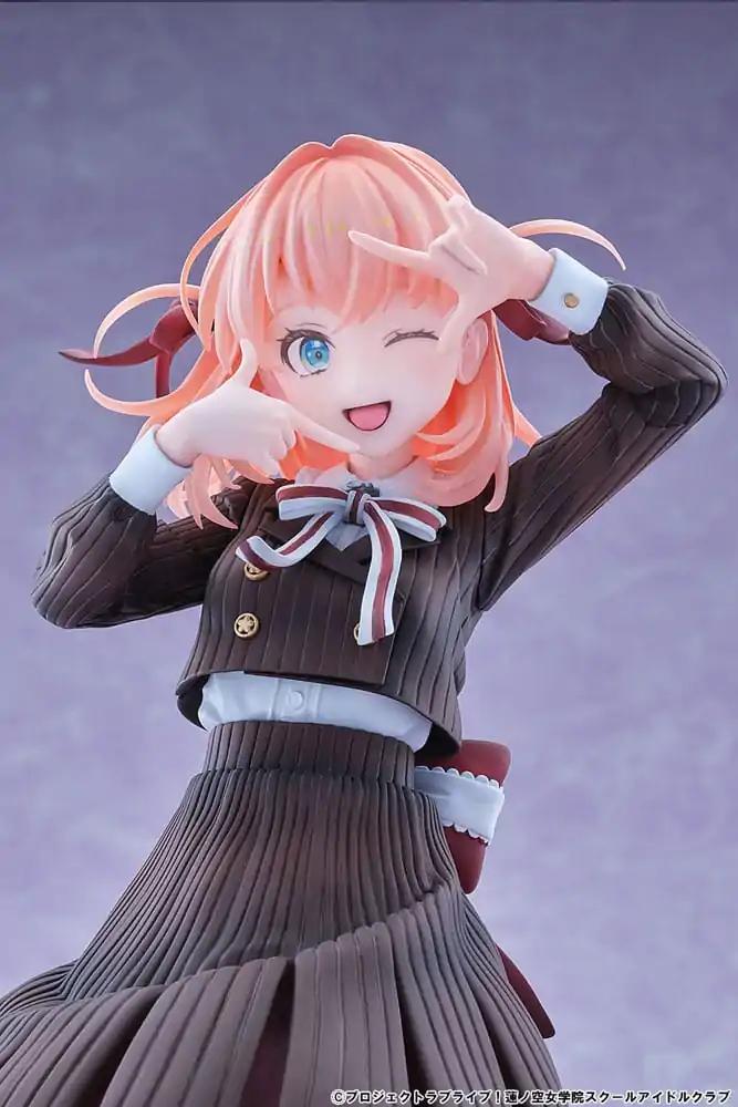 Love Live! Hasuno Sora Jogakuin School Idol Club PVC Kip 1/7 Hinoshita Kaho Fortune Movie Ver. 24 cm fotografija proizvoda