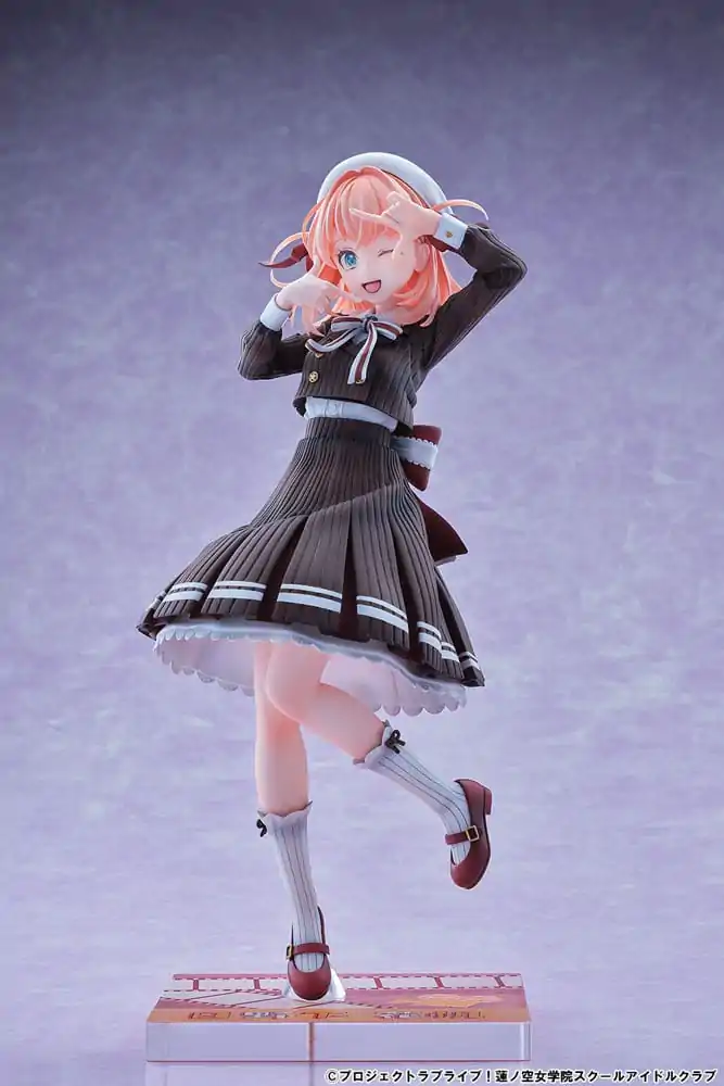 Love Live! Hasuno Sora Jogakuin School Idol Club PVC Kip 1/7 Hinoshita Kaho Fortune Movie Ver. 24 cm fotografija proizvoda