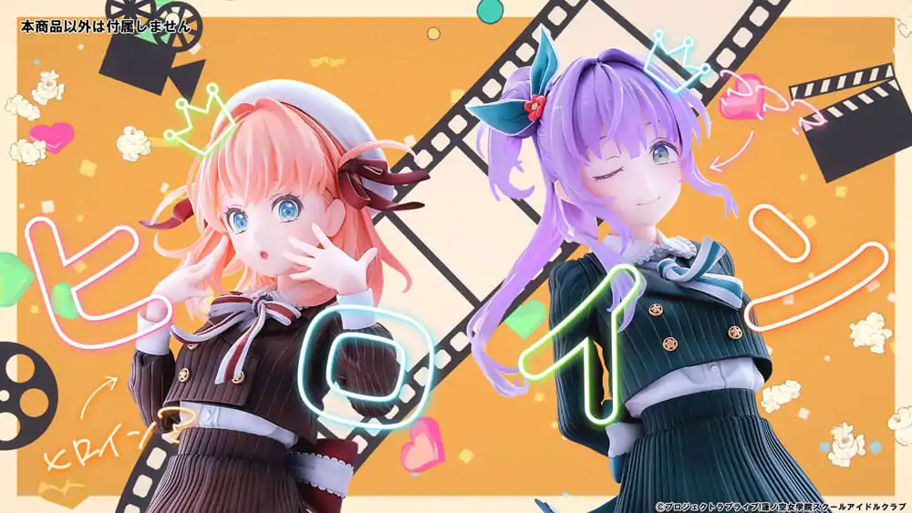 Love Live! Hasuno Sora Jogakuin School Idol Club PVC Kip 1/7 Hinoshita Kaho Fortune Movie Ver. 24 cm fotografija proizvoda