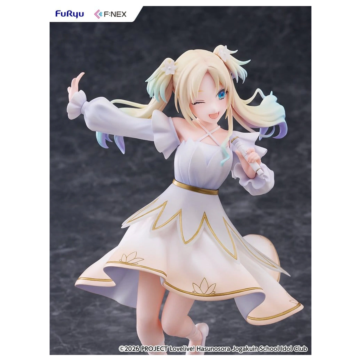 Love Live! Hasunosora Girls' High School Idol Club F:NEX PVC figura 1/7 Rurino Osawa 22 cm fotografija proizvoda