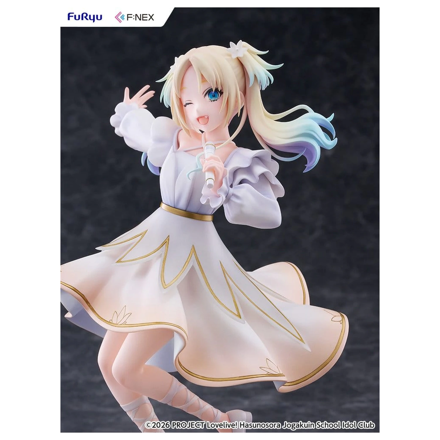 Love Live! Hasunosora Girls' High School Idol Club F:NEX PVC figura 1/7 Rurino Osawa 22 cm fotografija proizvoda