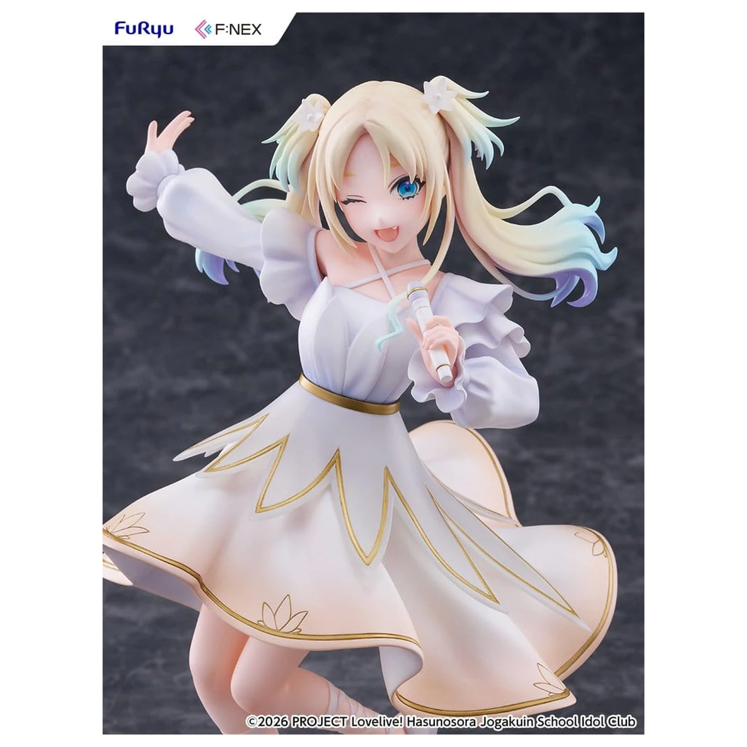 Love Live! Hasunosora Girls' High School Idol Club F:NEX PVC figura 1/7 Rurino Osawa 22 cm fotografija proizvoda