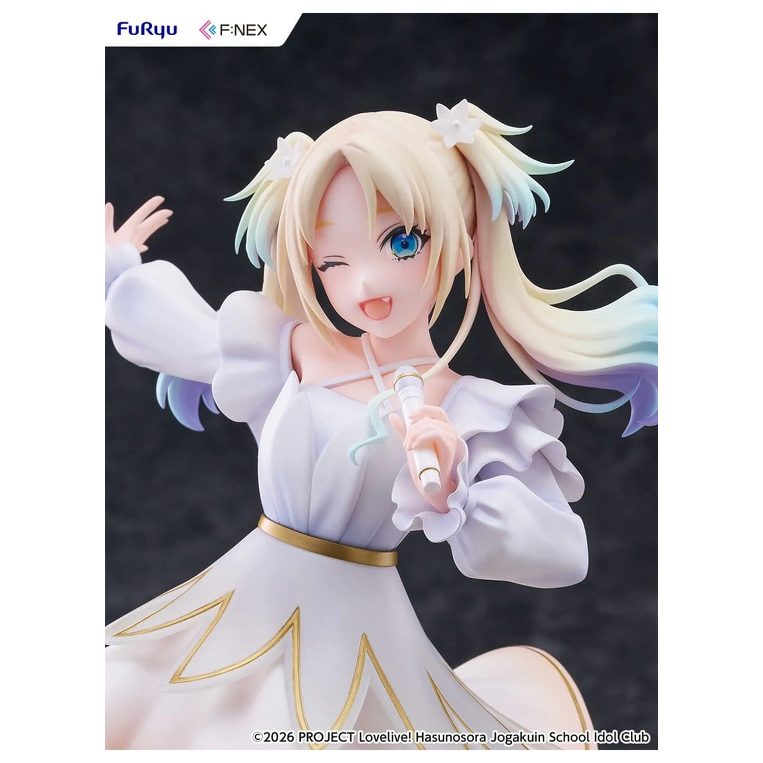 Love Live! Hasunosora Girls' High School Idol Club F:NEX PVC figura 1/7 Rurino Osawa 22 cm fotografija proizvoda