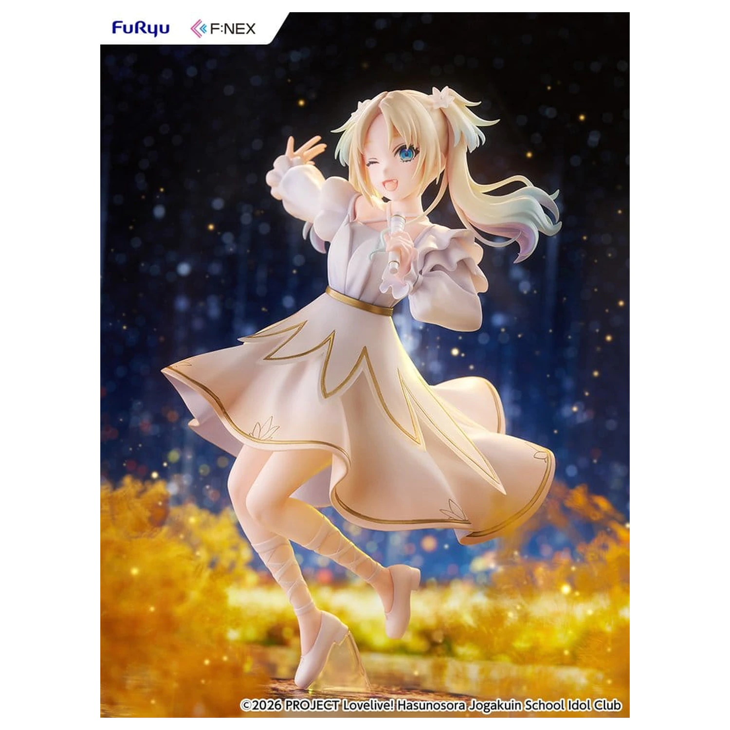 Love Live! Hasunosora Girls' High School Idol Club F:NEX PVC figura 1/7 Rurino Osawa 22 cm fotografija proizvoda