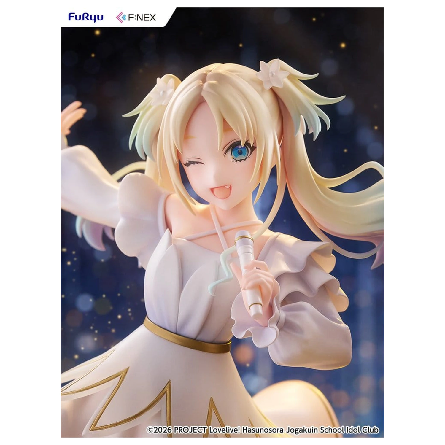 Love Live! Hasunosora Girls' High School Idol Club F:NEX PVC figura 1/7 Rurino Osawa 22 cm fotografija proizvoda