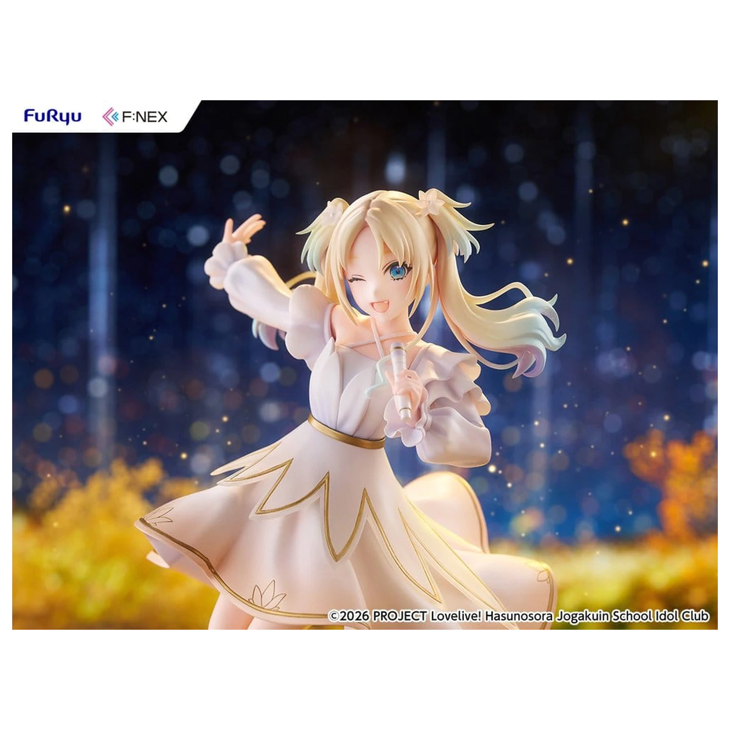Love Live! Hasunosora Girls' High School Idol Club F:NEX PVC figura 1/7 Rurino Osawa 22 cm fotografija proizvoda