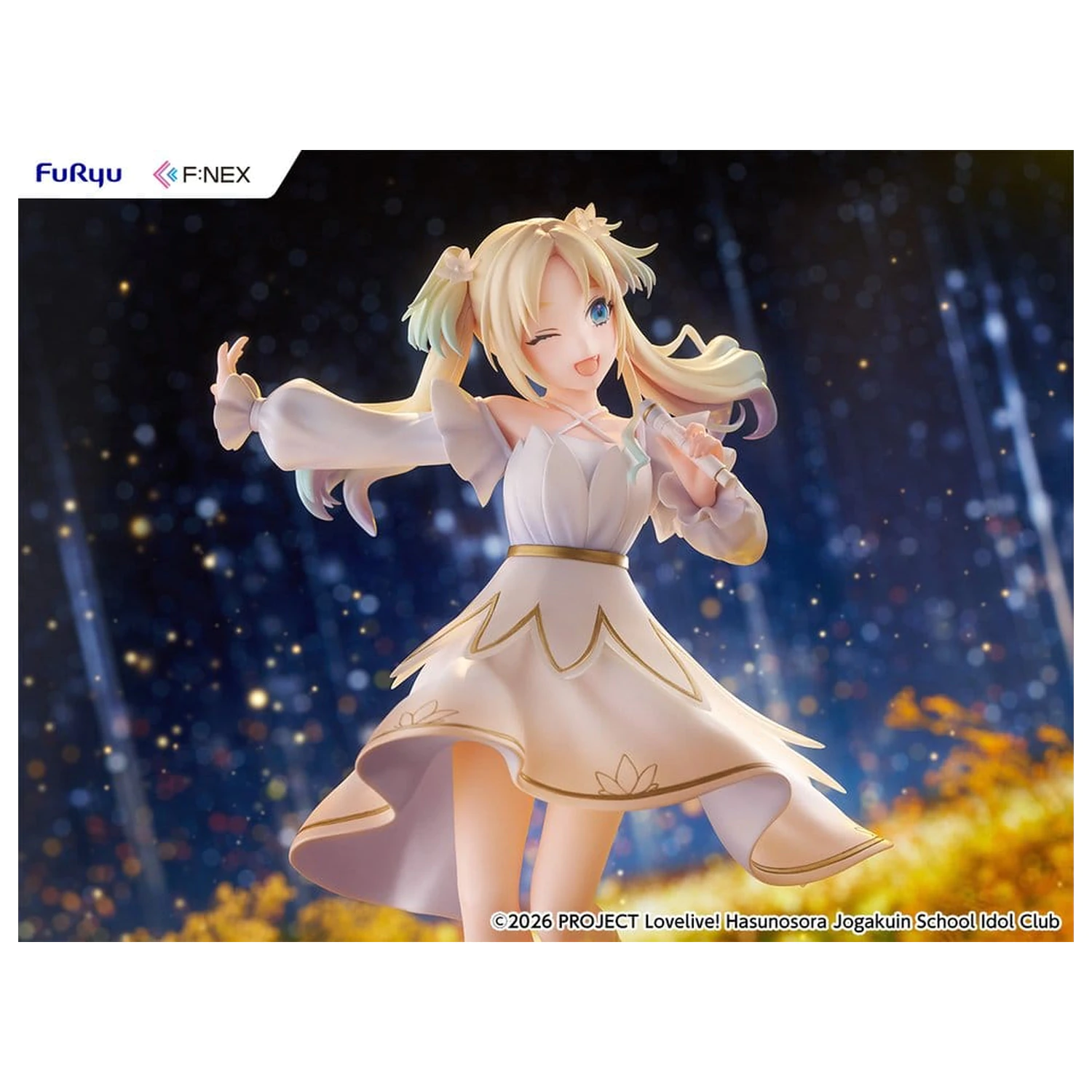 Love Live! Hasunosora Girls' High School Idol Club F:NEX PVC figura 1/7 Rurino Osawa 22 cm fotografija proizvoda