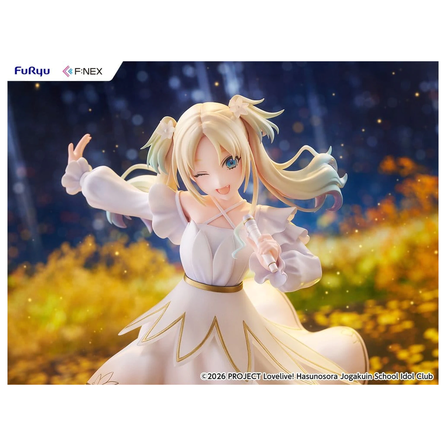 Love Live! Hasunosora Girls' High School Idol Club F:NEX PVC figura 1/7 Rurino Osawa 22 cm fotografija proizvoda