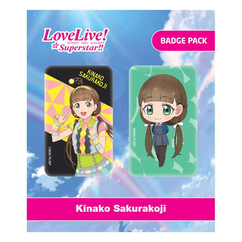Love Live! Set znački 2-Pack Kinako Sakurakoji fotografija proizvoda