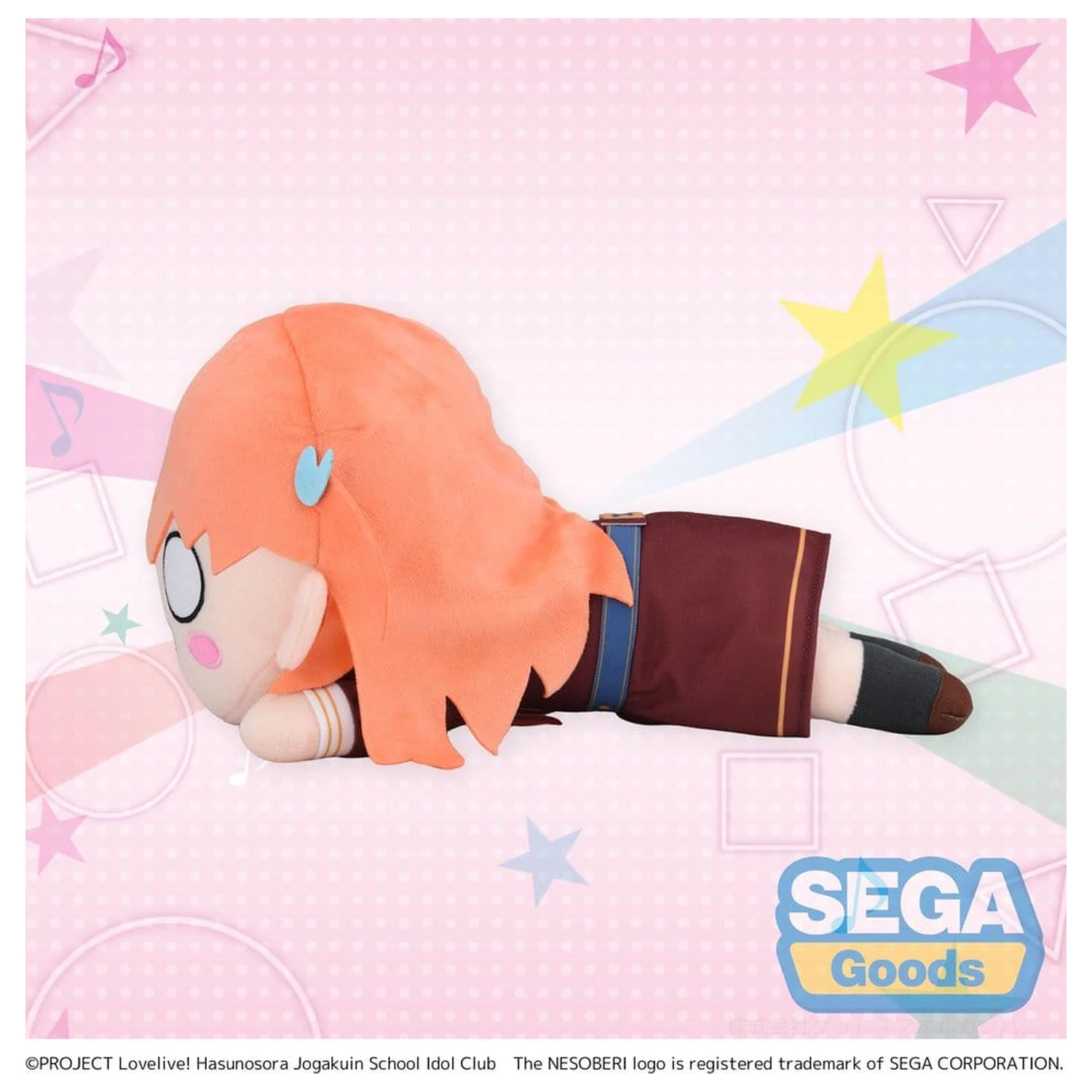 Love Live! Nesoberi (Ležeća) plišana figura Hinoshita Kaho Zimska uniforma (M) 16 cm fotografija proizvoda