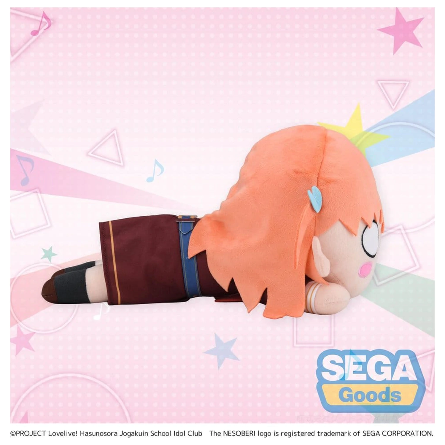 Love Live! Nesoberi (Ležeća) plišana figura Hinoshita Kaho Zimska uniforma (M) 16 cm fotografija proizvoda
