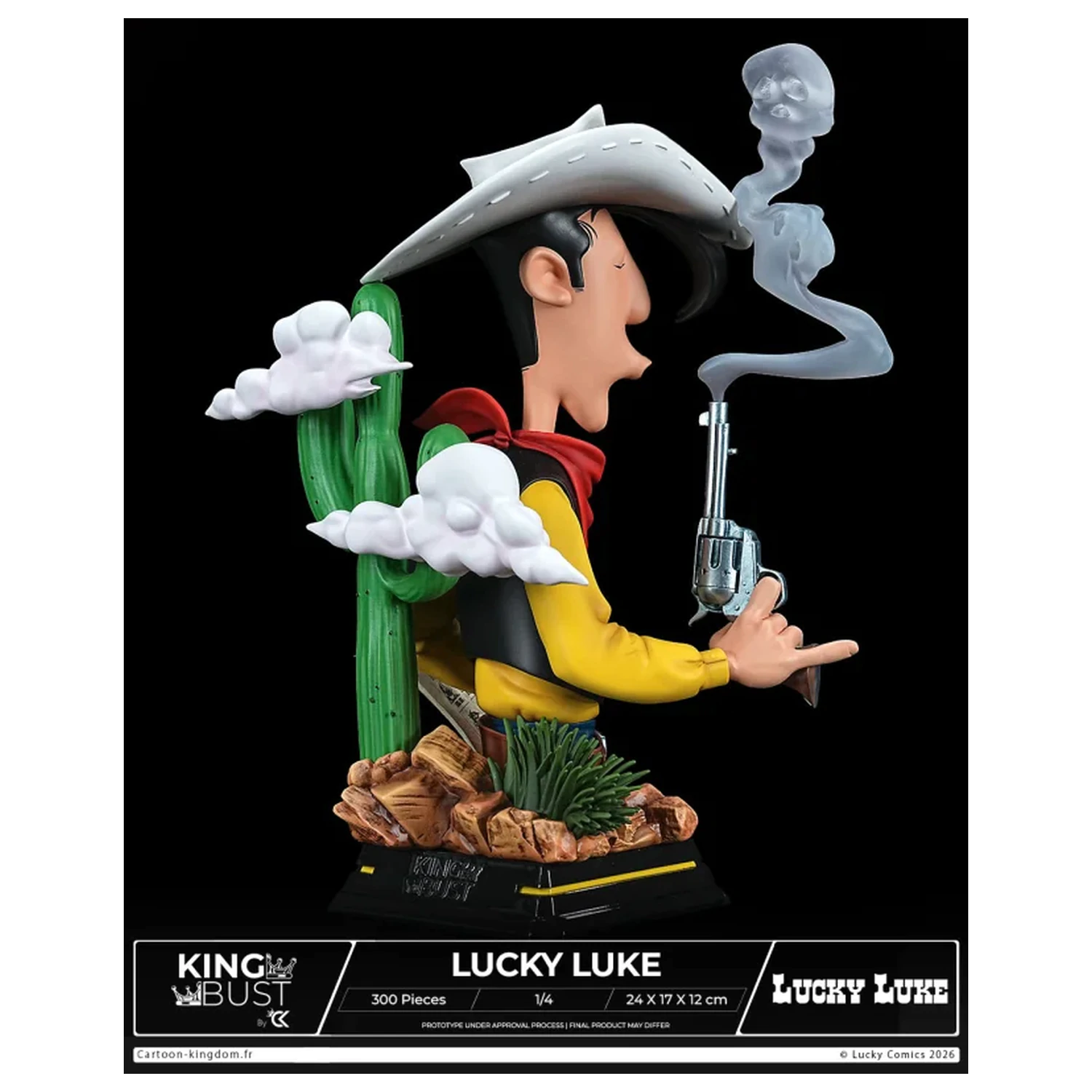 Lucky Luke King bista 1/4 24 cm fotografija proizvoda