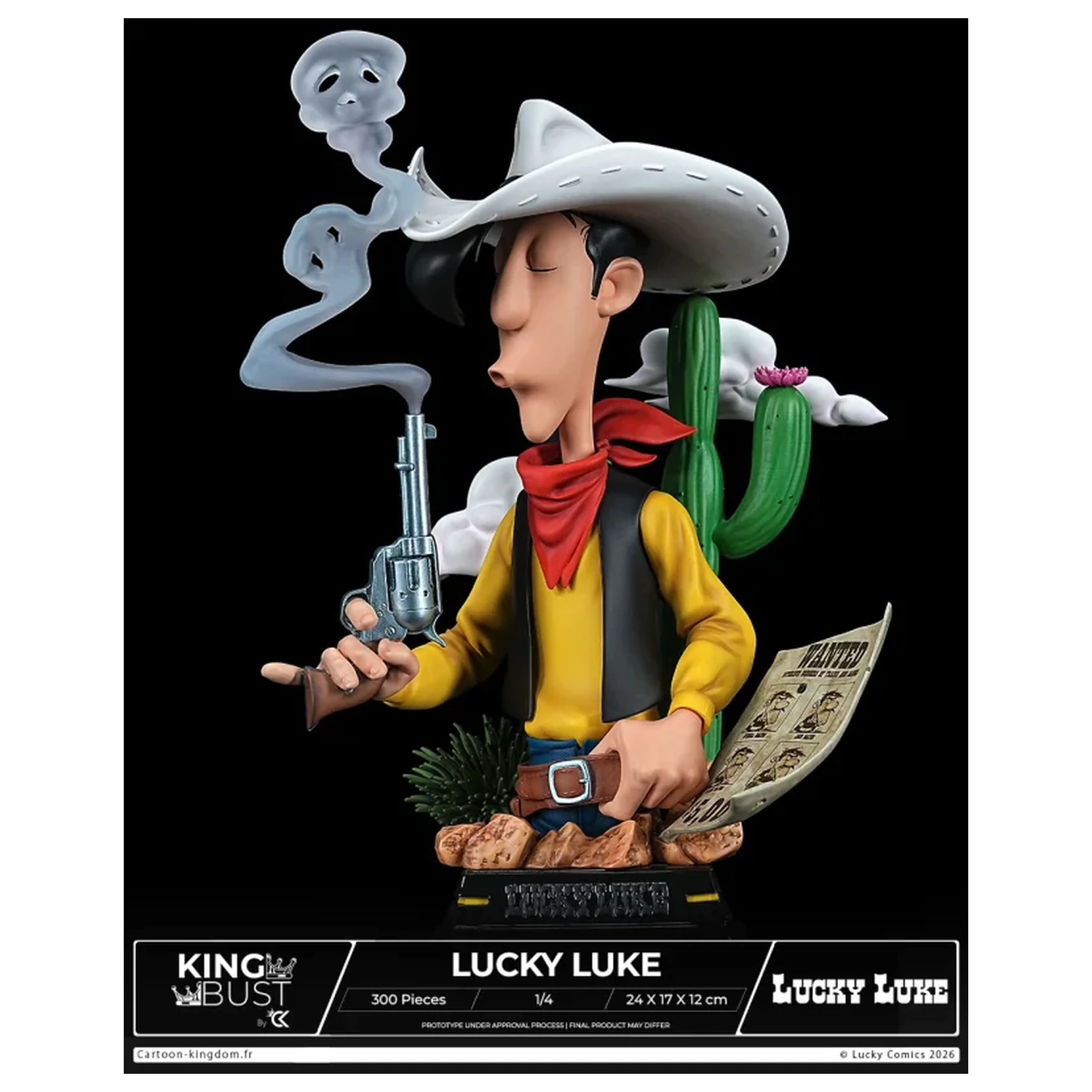 Lucky Luke King bista 1/4 24 cm fotografija proizvoda
