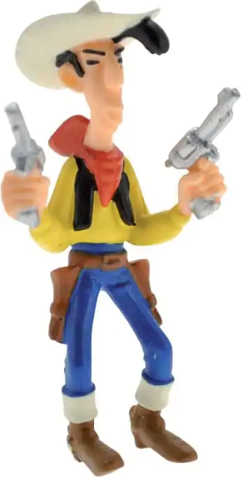 Lucky Luke: Minijaturna Lucky Luke figura s 2 pištolja fotografija proizvoda