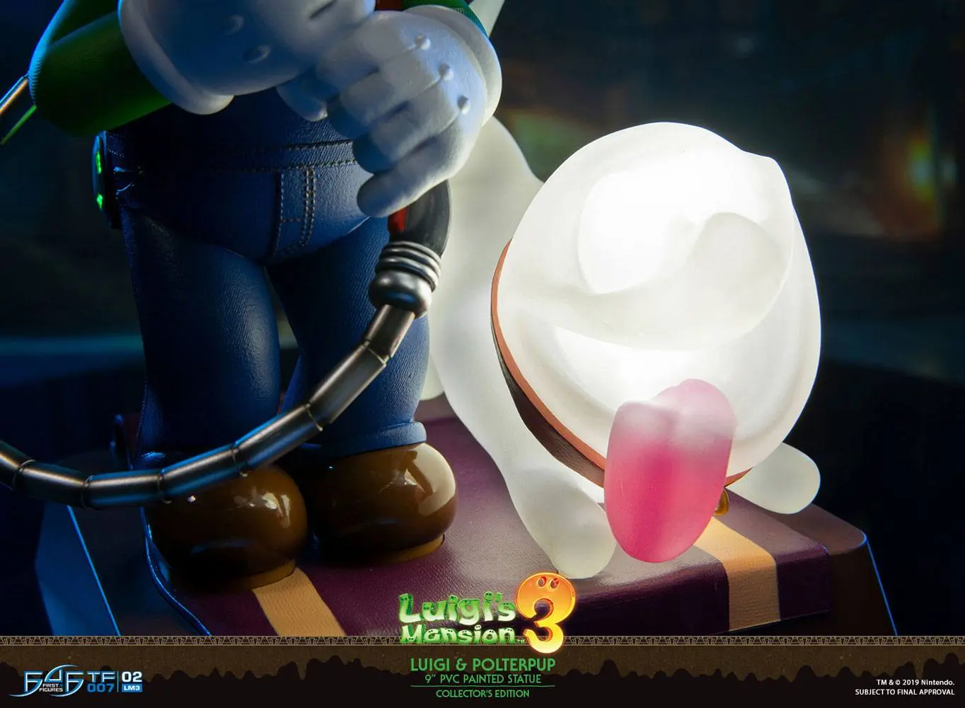 Luigi's Mansion 3 PVC statua Luigi & Polterpup Collector's Edition 23 cm fotografija proizvoda