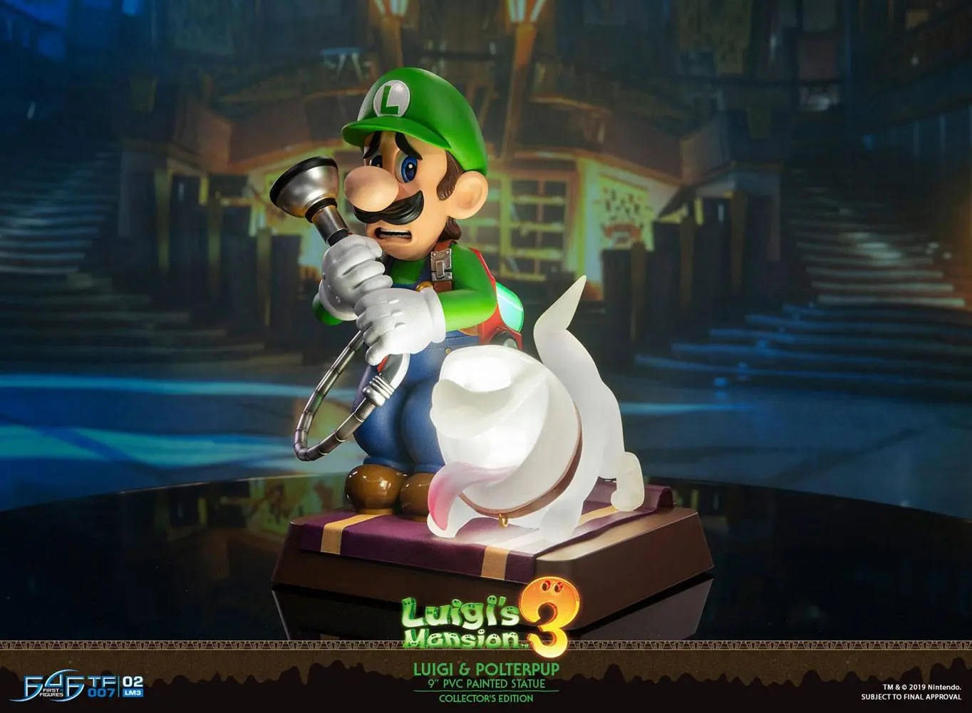 Luigi's Mansion 3 PVC statua Luigi & Polterpup Collector's Edition 23 cm fotografija proizvoda