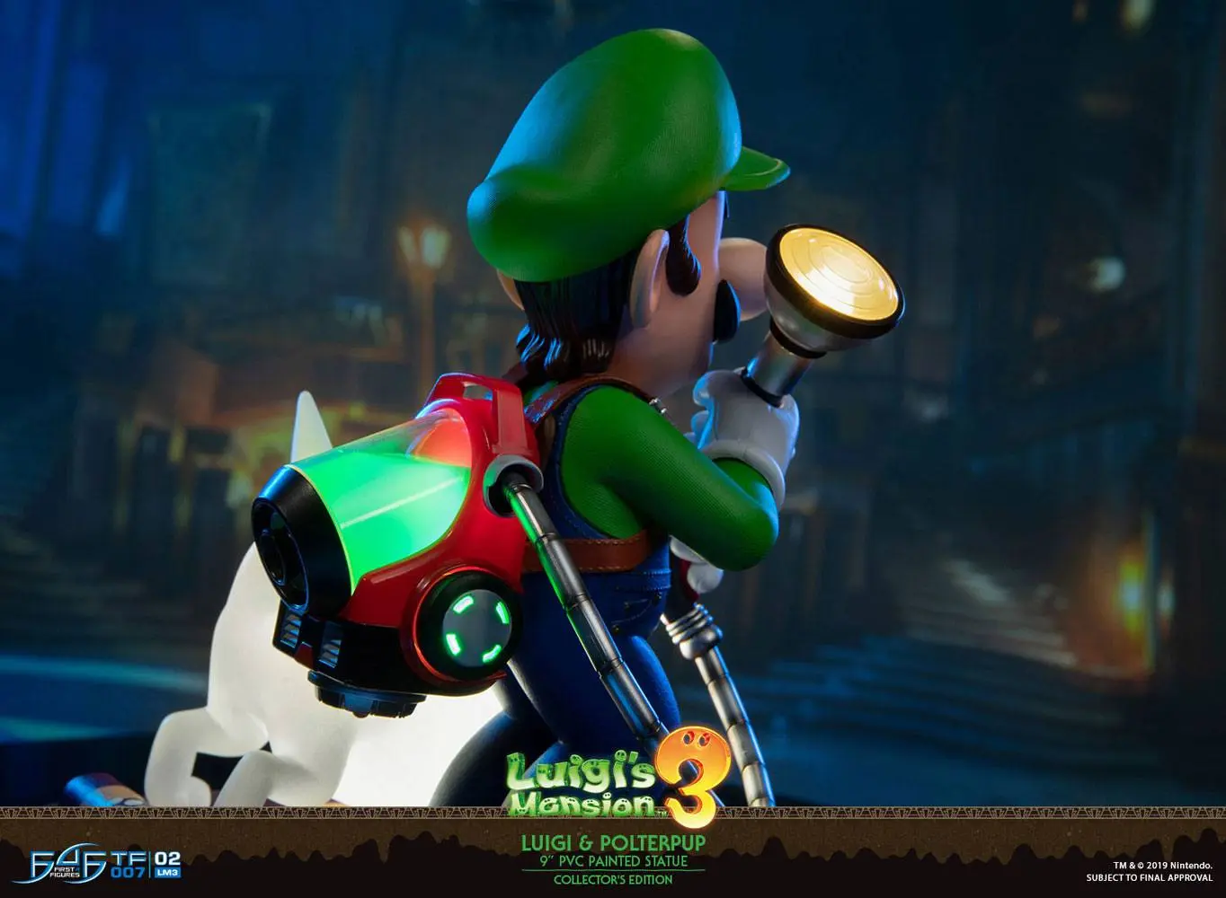 Luigi's Mansion 3 PVC statua Luigi & Polterpup Collector's Edition 23 cm fotografija proizvoda