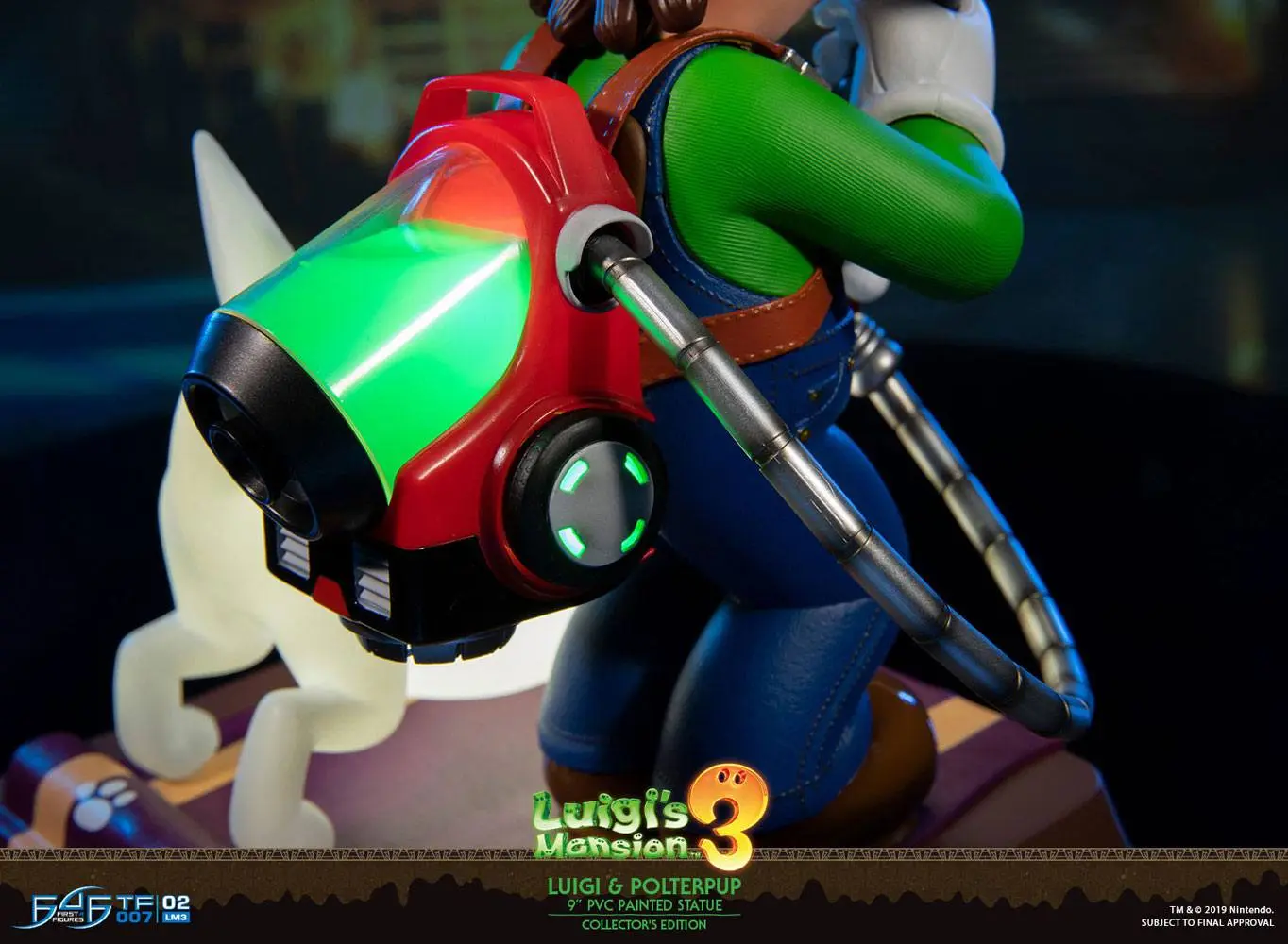 Luigi's Mansion 3 PVC statua Luigi & Polterpup Collector's Edition 23 cm fotografija proizvoda