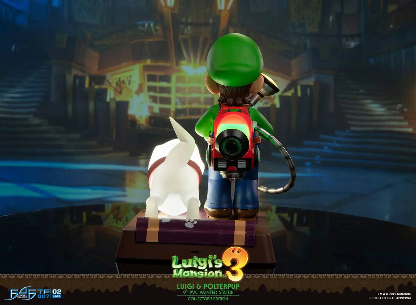 Luigi's Mansion 3 PVC statua Luigi & Polterpup Collector's Edition 23 cm fotografija proizvoda