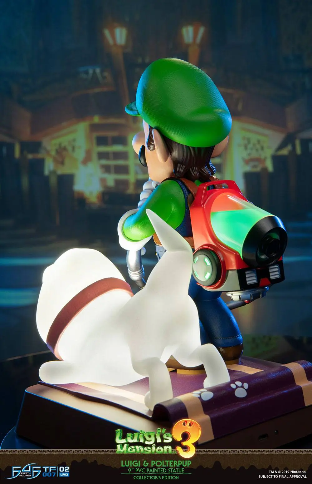 Luigi's Mansion 3 PVC statua Luigi & Polterpup Collector's Edition 23 cm fotografija proizvoda