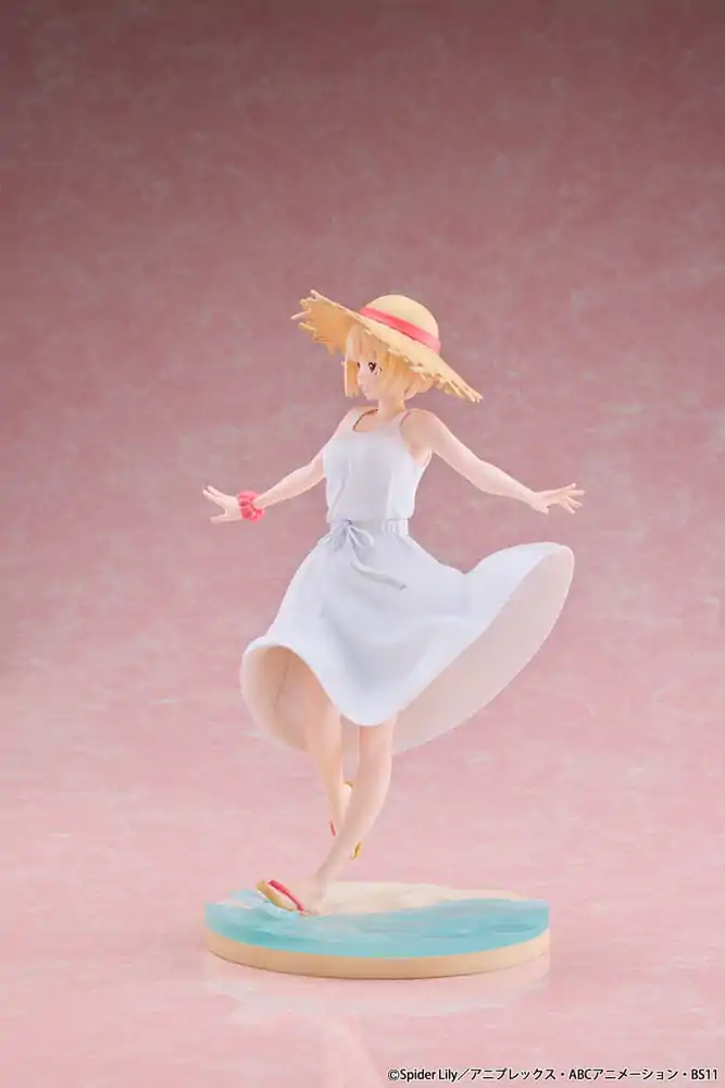 Lycoris Recoil PVC Kip 1/7 Chisato Nishikigi White Dress Ver. 23 cm fotografija proizvoda