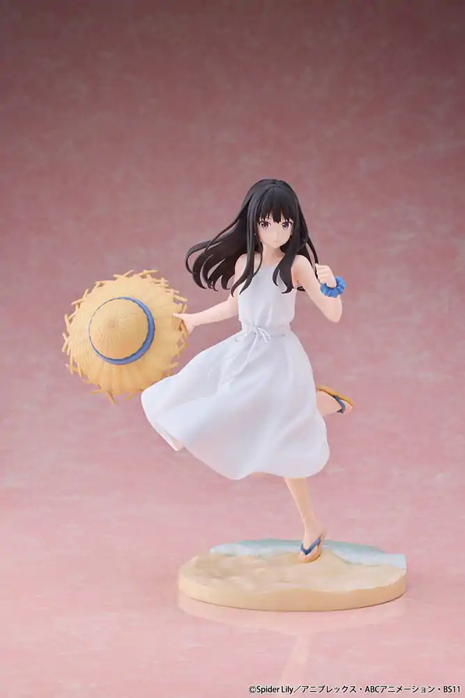 Lycoris Recoil PVC Kip 1/7 Takina Inoue White Dress Ver. 23 cm fotografija proizvoda