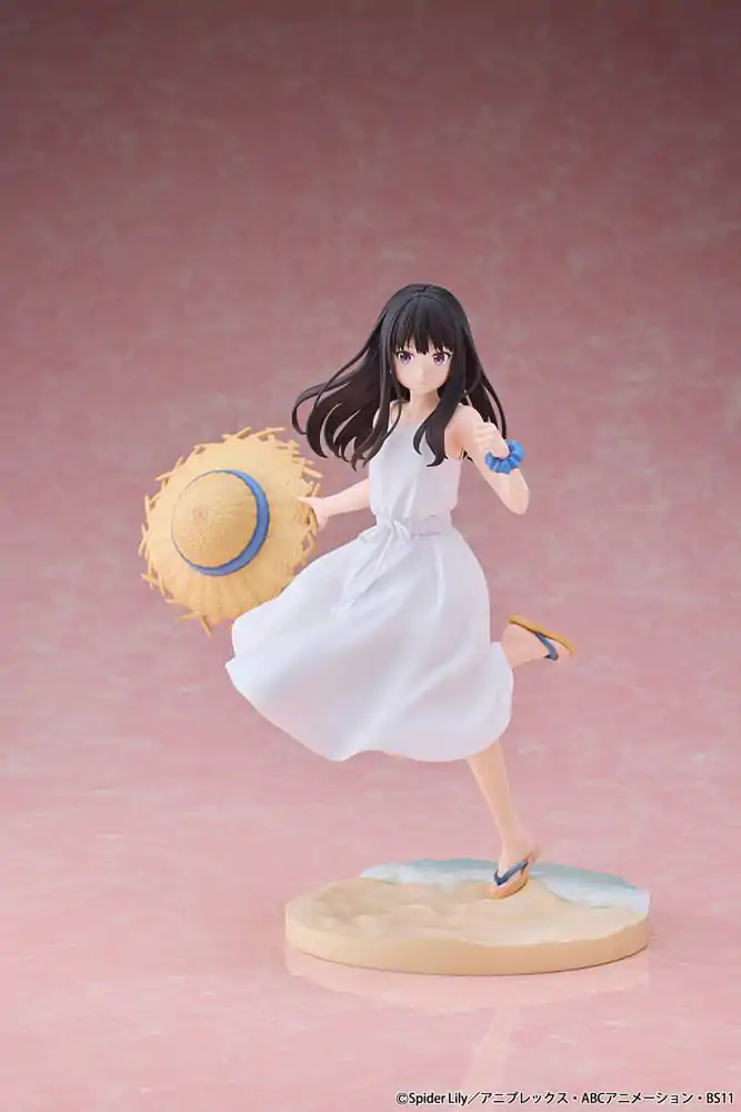Lycoris Recoil PVC Kip 1/7 Takina Inoue White Dress Ver. 23 cm fotografija proizvoda