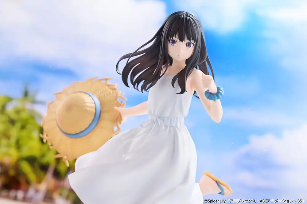 Lycoris Recoil PVC Kip 1/7 Takina Inoue White Dress Ver. 23 cm fotografija proizvoda