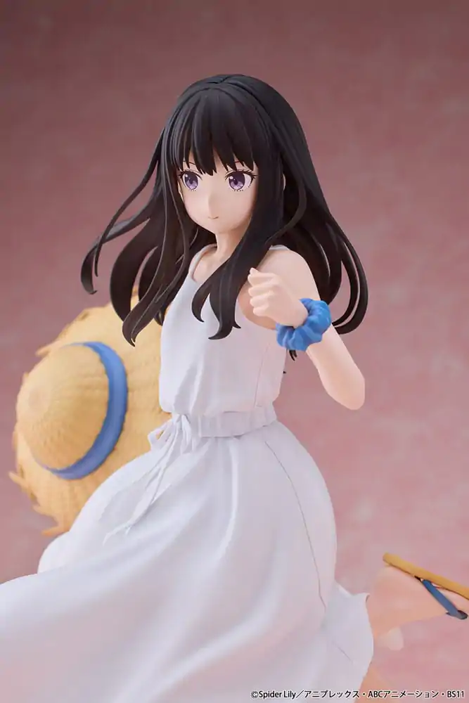 Lycoris Recoil PVC Kip 1/7 Takina Inoue White Dress Ver. 23 cm fotografija proizvoda