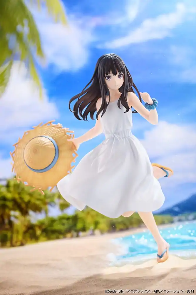 Lycoris Recoil PVC Kip 1/7 Takina Inoue White Dress Ver. 23 cm fotografija proizvoda