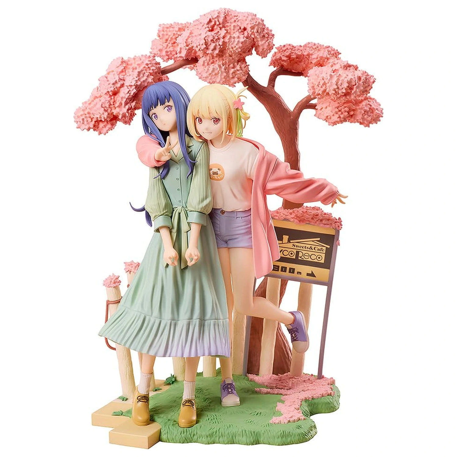 Lycoris Recoil PVC figure paket od 2 komada Chisato Nishikigi & Takina Inoue Spring Ver. 25 cm fotografija proizvoda