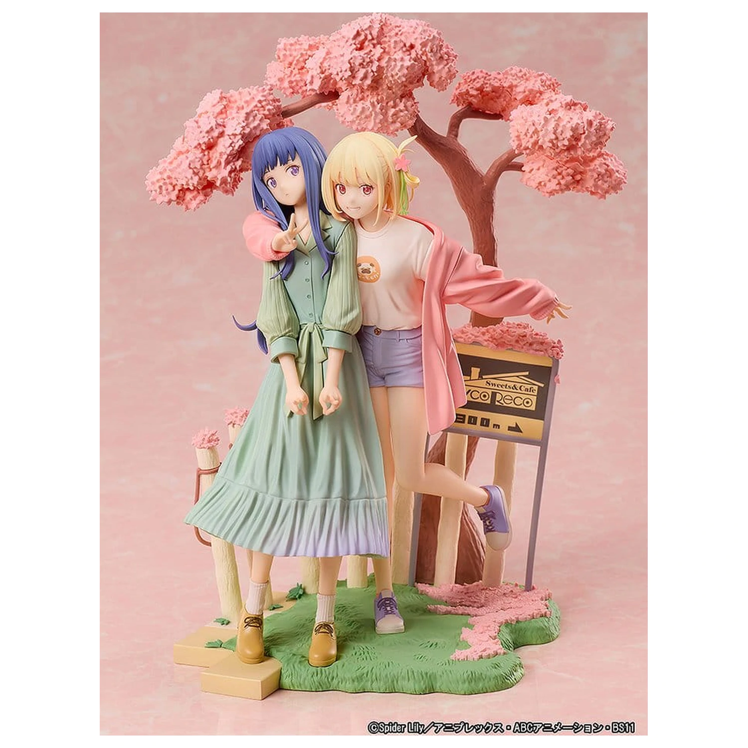 Lycoris Recoil PVC figure paket od 2 komada Chisato Nishikigi & Takina Inoue Spring Ver. 25 cm fotografija proizvoda