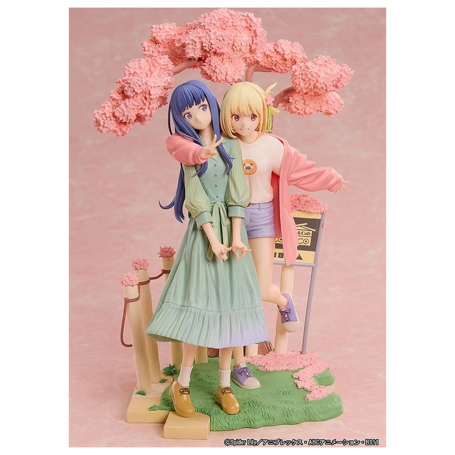 Lycoris Recoil PVC figure paket od 2 komada Chisato Nishikigi & Takina Inoue Spring Ver. 25 cm fotografija proizvoda