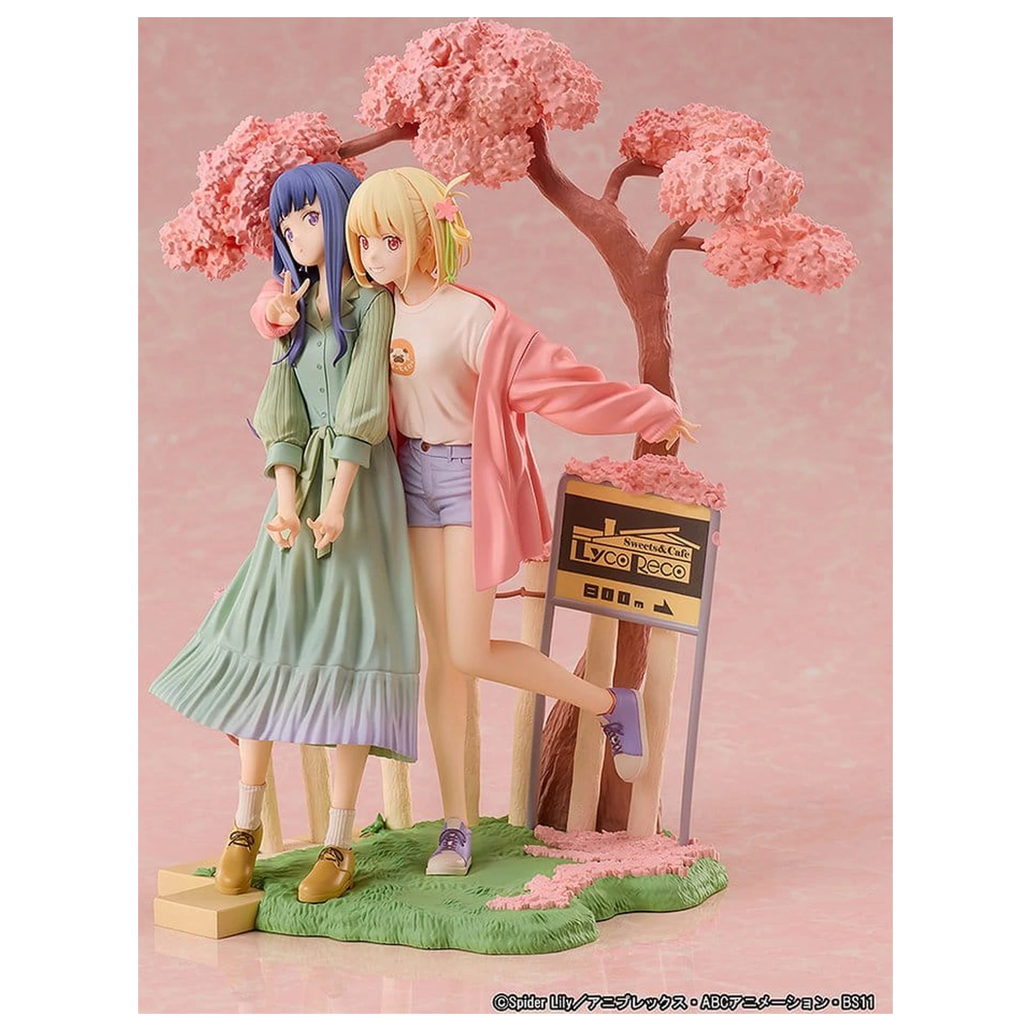 Lycoris Recoil PVC figure paket od 2 komada Chisato Nishikigi & Takina Inoue Spring Ver. 25 cm fotografija proizvoda