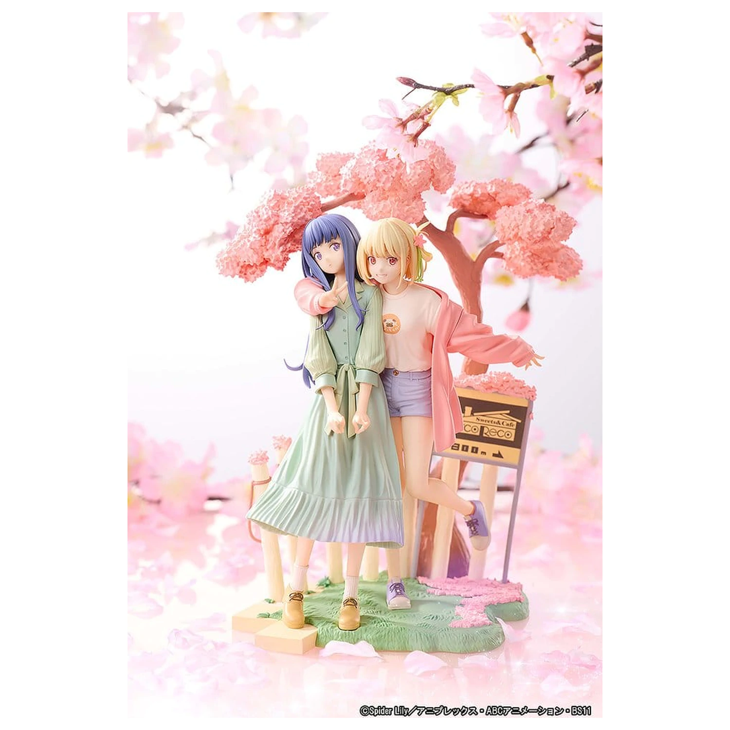 Lycoris Recoil PVC figure paket od 2 komada Chisato Nishikigi & Takina Inoue Spring Ver. 25 cm fotografija proizvoda