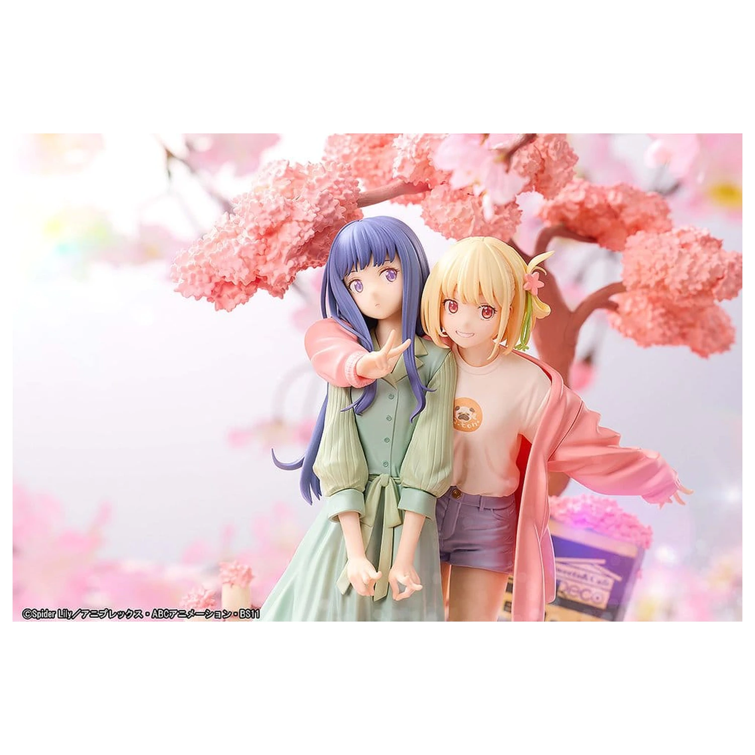 Lycoris Recoil PVC figure paket od 2 komada Chisato Nishikigi & Takina Inoue Spring Ver. 25 cm fotografija proizvoda
