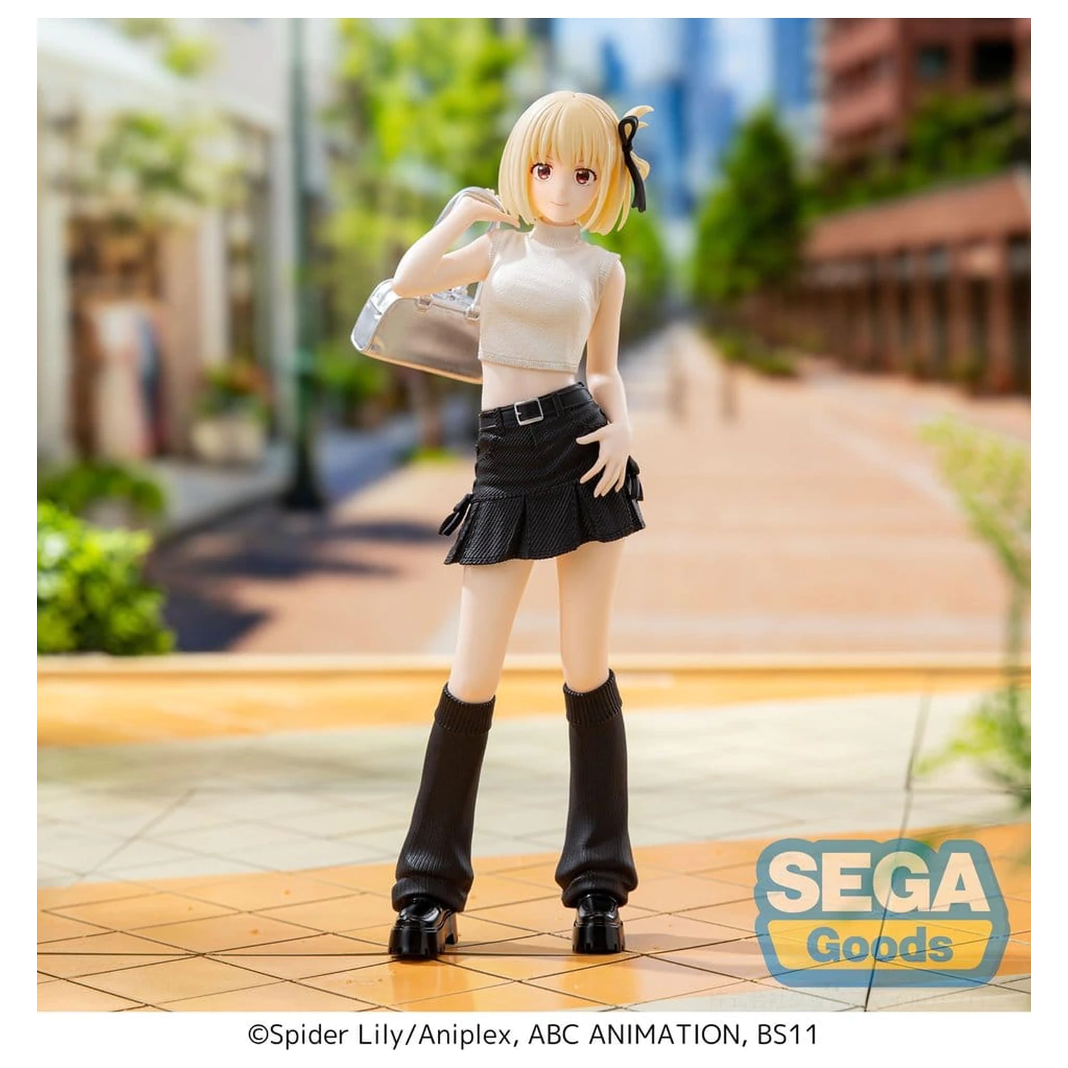 Lycoris Recoil Visoka Premium Figura PVC Figura Chisato Nishikigi Street Snap 20 cm fotografija proizvoda