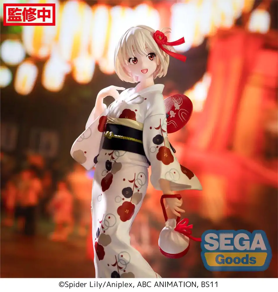 Lycoris Recoil Luminasta PVC Kipić Chisato Nishikigi Going out in a yukata 19 cm fotografija proizvoda