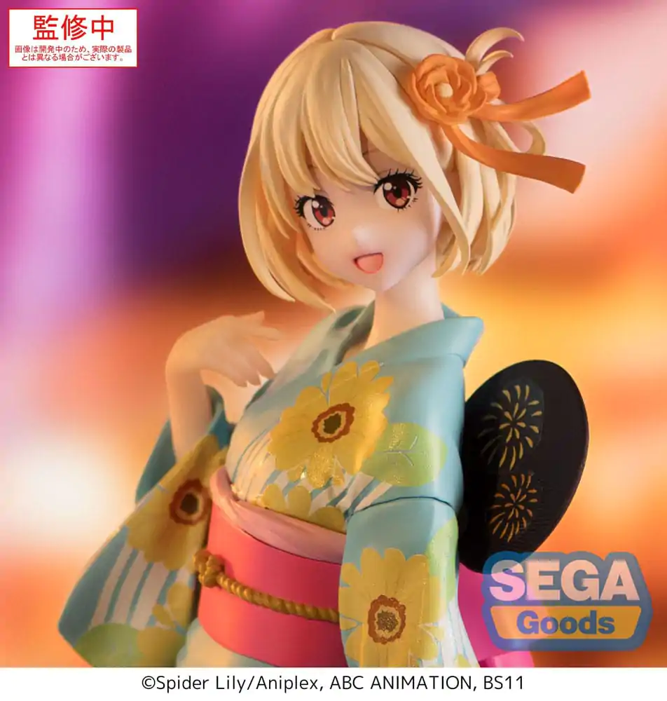 Lycoris Recoil Luminasta PVC Kip Chisato Nishikigi Festival u Yukati 19 cm fotografija proizvoda