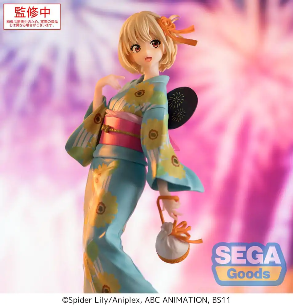 Lycoris Recoil Luminasta PVC Kip Chisato Nishikigi Festival u Yukati 19 cm fotografija proizvoda