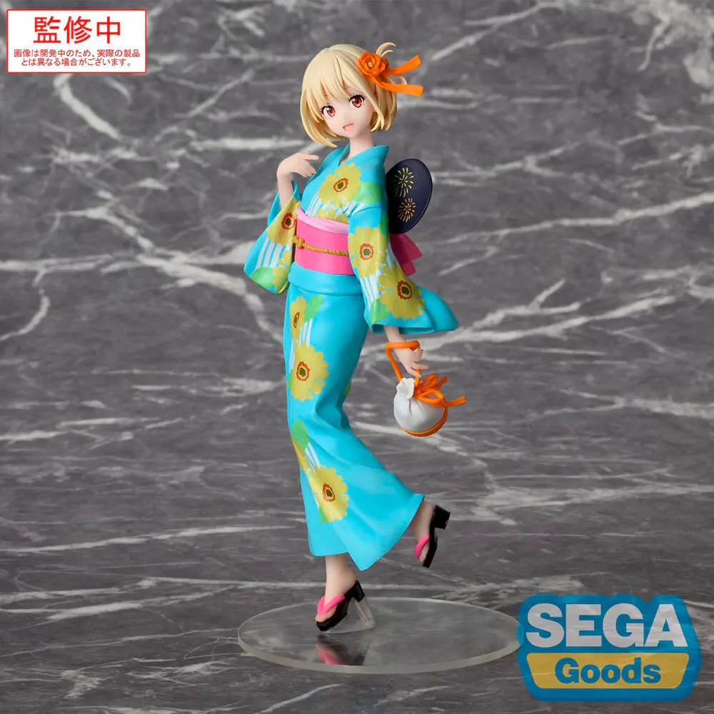 Lycoris Recoil Luminasta PVC Kip Chisato Nishikigi Festival u Yukati 19 cm fotografija proizvoda