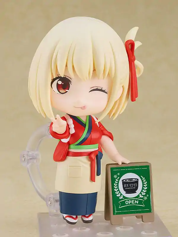 Lycoris Recoil Nendoroid akcijska figura Chisato Nishikigi: Cafe LycoReco Uniform Ver. 10 cm fotografija proizvoda