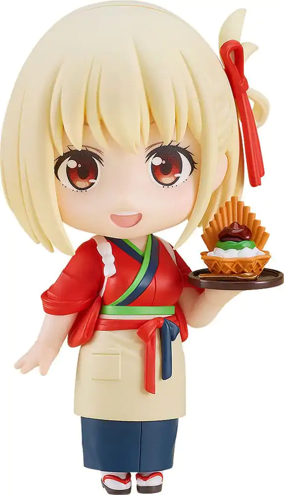 Lycoris Recoil Nendoroid akcijska figura Chisato Nishikigi: Cafe LycoReco Uniform Ver. 10 cm fotografija proizvoda