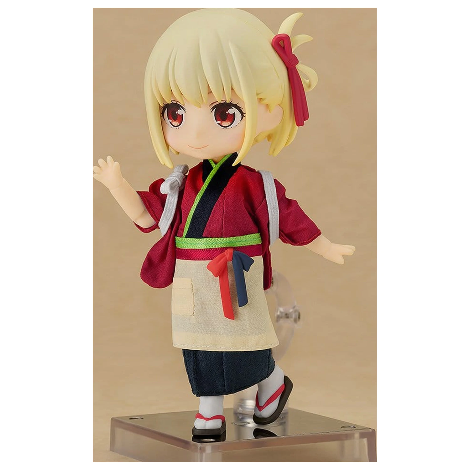 Lycoris Recoil Nendoroid lutka akcijska figura Chisato Nishikigi: Cafe LycoReco Uniform Ver. 14 cm fotografija proizvoda