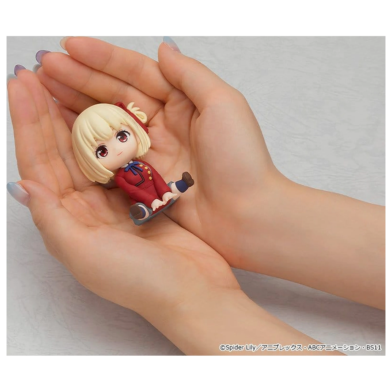 Lycoris Recoil Nendoroid Plus Gumena Maskota Chisato Nishikigi 7 cm fotografija proizvoda